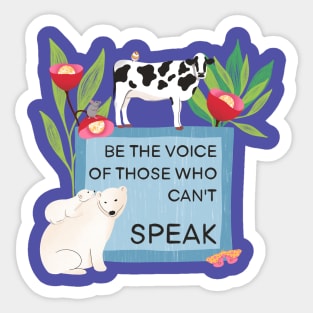 Animal Rights Sticker